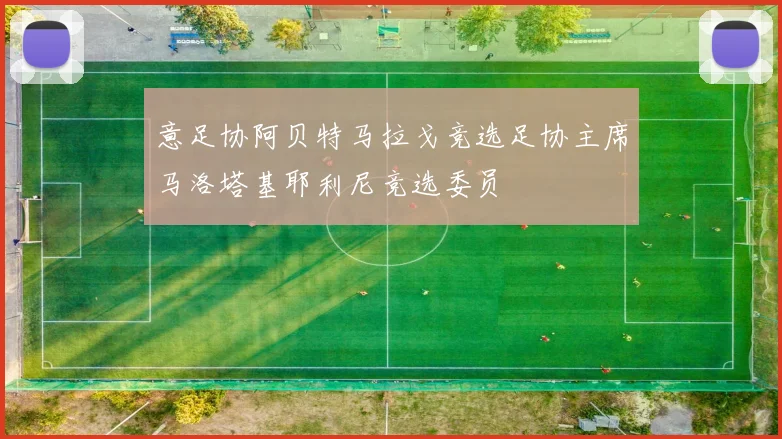 意足协阿贝特马拉戈竞选足协主席马洛塔基耶利尼竞选委员